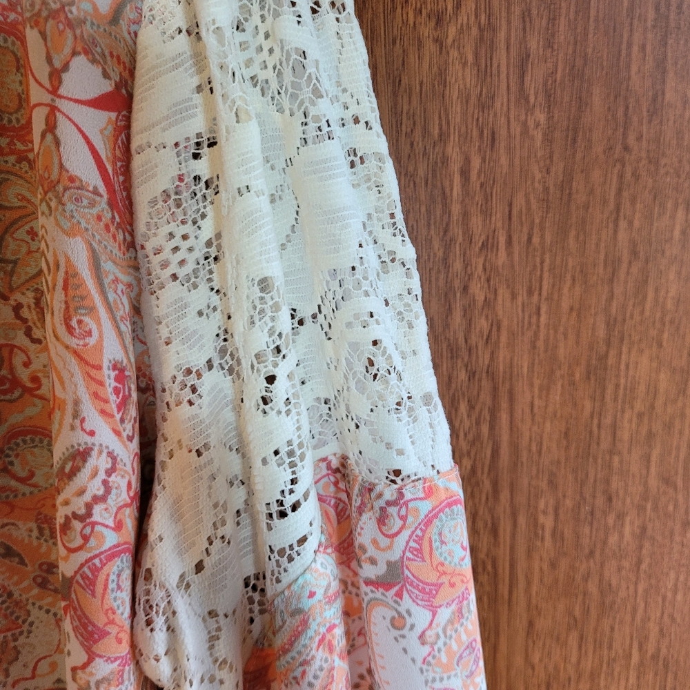Spring colored long top - Picture 4 of 6